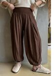 Basso Shirring Genie Pant Chocolate